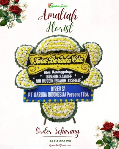 Papan Bunga Duka di Sukalangu