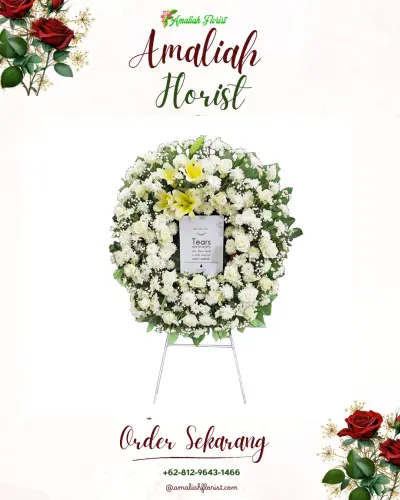 Krans Bunga Duka Cita di Sukalangu